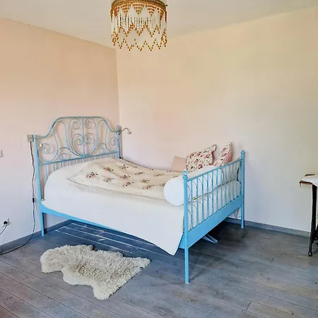 Idyllic Between Fields And Elbe Dyke *