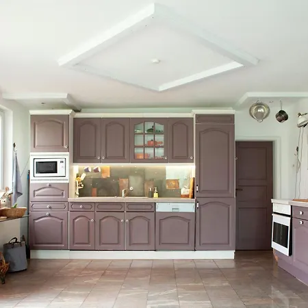 Idyllic Between Fields And Elbe Dyke